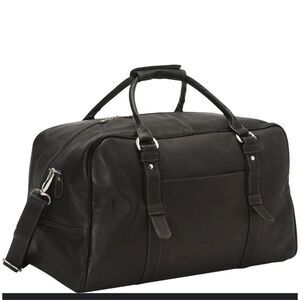 Piel Colombia Handmade Leather‎ Travel Carry On Duffle Bag Brown Large 3078 Zip
